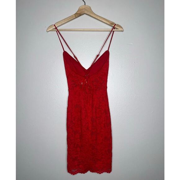 Angel Biba x Selfie Leslie Forget Me Not Criss-Cross Back Lace Bodycon Dress XS - Picture 6 of 7